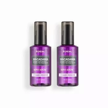 KUNDAL Ultra Hair Essence набор из 2-х предметов детская присыпка 100 мл, корейская косметика с приятным ароматом