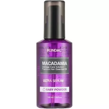 Kundal Ultra Hair Serum Детская присыпка Kundal Macadamia Ultra Hair Serum 100 мл Детская присыпка Детская присыпка
