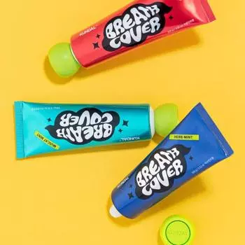 KUNDAL Зубная паста Deep Breath Cover High Fluoride Cavity Care 100 г 1 шт., корейская косметика с приятным ароматом