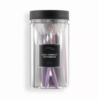KUNDAL Зубная щетка Daily Protector Compact 20 шт., 1 шт., корейская косметика с приятным ароматом