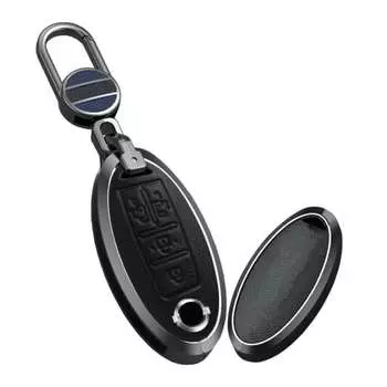 KUNIO Nissan эксклюзивный чехол для ключа брелок приятная на ощупь кожа NISSAN Serena Serena C25 C26 C27 NISMO AUTECH Elgrand E51 E52 New Serena e Power оба Si