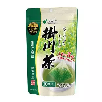 Kunitaro Delicious deep steamed Kakegawa tea in tea bags 10P x 2 pieces