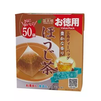 Кунитаро Экономичный и ароматный треугольный чай ходзича 50P