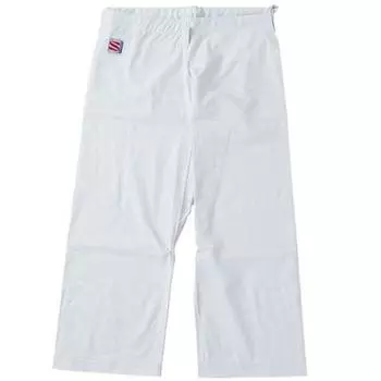 Kuo Karate Отбеленный 11 Для общего использования Только брюки Размер 5 R2NP5 Нет. белый