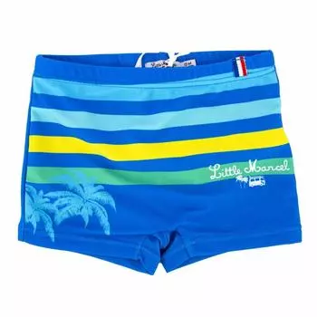 Купальник Baby LITTLE MARCEL в полоску на ладони 6 mois синий