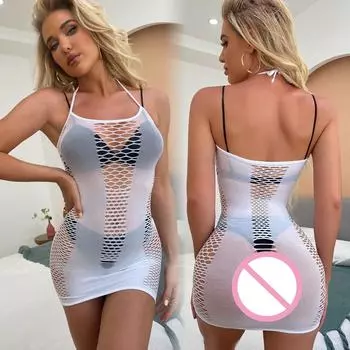 Купальник бикини с длинными рукавами и оборками для женщин, пляжное платье-рубашка, платье-туника, летнее мини-платье 2024 года, пляжная одежда XXS