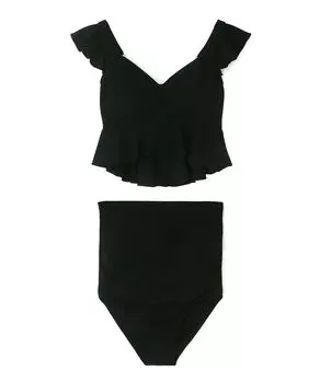 Купальник бикини Set Shape Swim Wireless Bikini Black [Sanai Paradise] [Естественный свет] 55-53-4-1030 чёрный