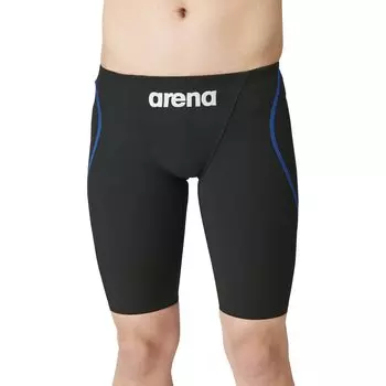 Купальник для соревнований по плаванию Arena для мальчиков Junior AQUAFORCE Fusion Tri Junior Half Spats Black x Black R120 [Одобрено FINA] (БКБУ) АРН-1011МЖ