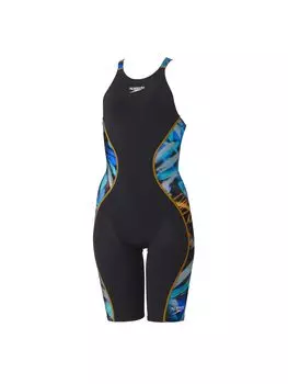 Купальник для соревнований Pro Hybrid 2 Openback Kneeskin Pro Hybrid 2 Open Back Kneeskin SCW12405F [Speed] женский черный/синий