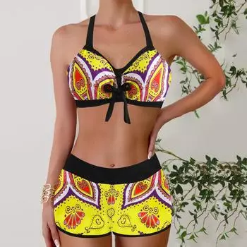 Купальник из двух частей, купальники для женщин, пляжная одежда, купальный костюм, пуш-ап, бикини, бандо, женский купальник, женские купальники XS синий