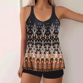 Купальник Push Up Женский бикини Комплект со шнуровкой Купальник Женский бикини Плюс Размер XS жёлтый