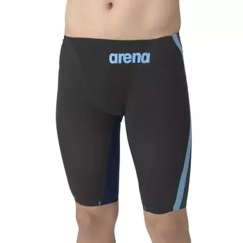 Купальник Racing Spats Black x Blue L [Arena] (Половина ноги) Мужской (БКБЛ)