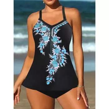 Купальник с трубкой, женский купальник, сексуальный комплект бикини, два предмета, высокая талия, бикини, купальный костюм, женский бикини XS чёрный