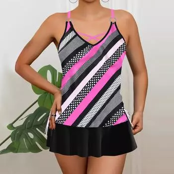 Купальники больших размеров для женщин, купальный костюм, сексуальные купальники, монокини, винтажные купальники с бюстгальтером с подкладкой XS чёрный