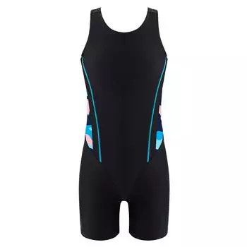 Купальники для детей, цельный купальник для девочек, короткий комбинезон без рукавов с открытой спиной и принтом, купальный костюм 7-8 Years