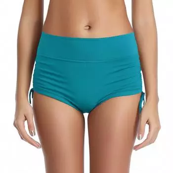 Купальники, менструальные герметичные бикини, впитывающие штаны, плавки с высокой талией для женщин-подростков XXL синий