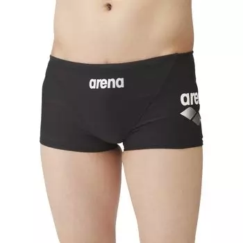 Купальники Тренировочные Спатсы Черные x Серебристые L [Arena] (Короткая нога) Мужской (БКСВ)