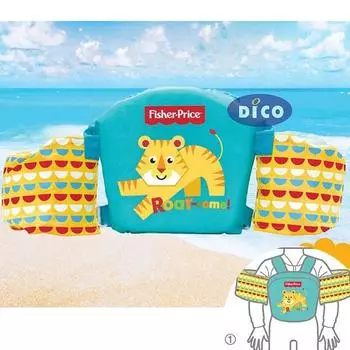 Купальный костюм/детский спасательный жилет с кольцом на руку Fisher Price, корейские водные развлечения