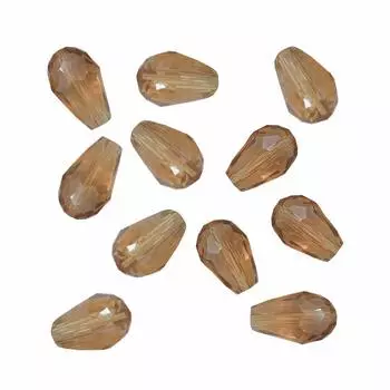 Купить Азалия Капля Форма Прозрачные стеклянные бусины Капля 8 мм Цвет Топаз Бусины Аксессуары Ручной Работы Бусины Ремесло Намида Капля Капля =