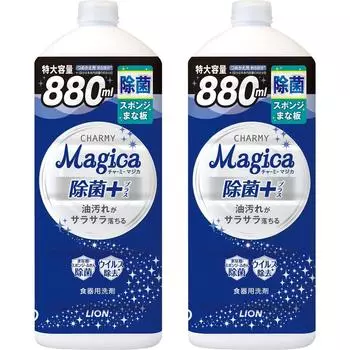 Купить большой CHARMY Magica Charmy Magica моющее средство для мытья посуды дезинфицирующее средство Plus Refill Large 880 мл x 2 [объемная емкость]