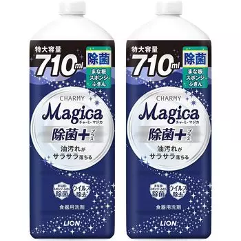 купить большой Charmy Magica Dishwashing Detergent Disinfectant Plus Large Refill 710 мл x 2 шт. [Объемная емкость]