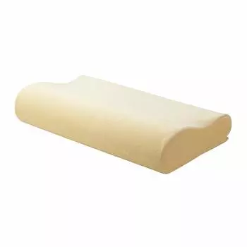 Купить Japan True Sleeper Premium Neck Fit Pillow Ivory Memory Foam Pillow Сохраняет плавный изгиб вашей шеи Идеально подходит от головы до линии шеи