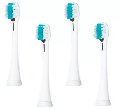 Купить сменную щетку Panasonic Doltz Dense Extra Fine Bristle Brush для ионизации, набор из 4 шт., белый [оптовый набор] EW09134A-W