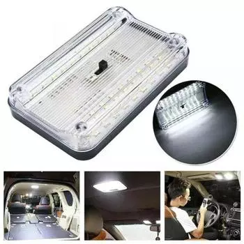 Купольный светильник, изысканное качество изготовления, замена низкого энергопотребления, 36 светодиодов, автомобиль