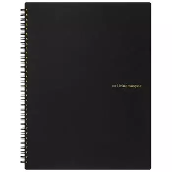 Купюра Maruman Note Neemocine 20th Anniversary Ring Note Dot Graph линованная A4 черная N109JP чёрный