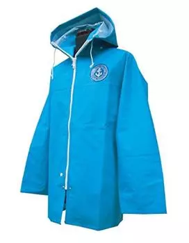KURAHUTERU Ikari Fisherman Rain Wear Jumper L Blue 11EA006 синий