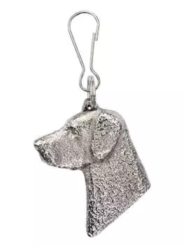 Курчавошерстный ретривер, сделано в Англии Коллекция Art Dog Zip Pull (Глава)
