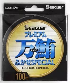 KUREHA Seaguar Premium Tuna Fukase Special 100M 24 Прозрачный цвет Флюорокарбон Нет. 222-960 чистый