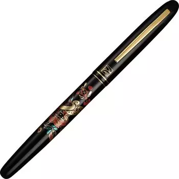 Kuretake Fude Pen Fountain Brush Makie Monogatari Contains Ribbon Bird Black DU185-915