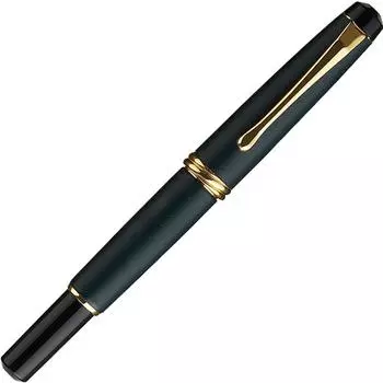 Kuretake Fude Pen Fountain Pen Kuretake Fountain Brush Dream Galaxy Genuine Leather Green DAY140-15