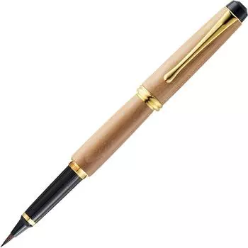 Kuretake Fude Pen Fountain Pen Kuretake Fountain Brush Dream Galaxy Natural Wood Pear White DAY140-17 белый