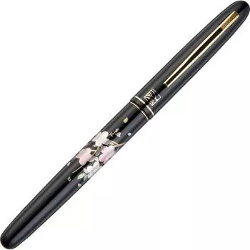 Kuretake Fude Pen Kuretake Фонтанная кисть Makie Story Sakura Uta Black Scroll DU184-015