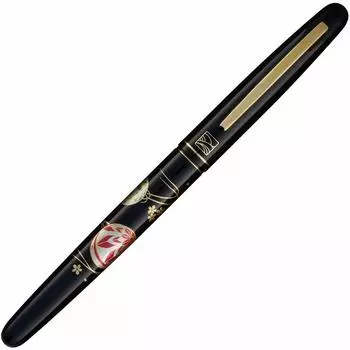 Kuretake Fude Pen Kuretake Fountain Brush Makie Monogatari Ball Game Черный DU185-415