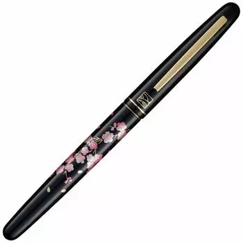 Kuretake Fude Pen Kuretake Fountain Brush Makie Monogatari Sakura Harukaze Black DU185-315