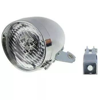 (Курица Кунг Пао)Ретро-велосипедный аксессуар, передний светильник, кронштейн, винтажная 3-светодиодная фара One size