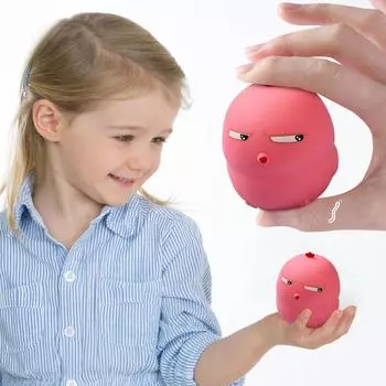 Курица с косыми глазами, желтая курица, игрушка для облегчения щипка One Size горячий розовый