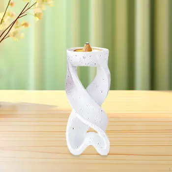 Курильница для благовоний, ароматерапия, орнамент, скульптура для гостиной, шкафа для ванной комнаты белый
