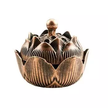 Курильница для благовоний Feng Shui Lotus Zen, держатель для благовоний, курильница для ароматерапии, чайного домика, медитации, украшения стола