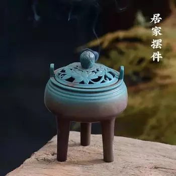 Курильница для благовоний керамическая бытовая курильница из сандалового дерева для внутренней церемонии благовоний для Будды креативные украшения