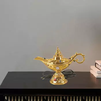 Курильница ЕС адаптер подарочная металлическая фигурка для кабинета посредничества год золотой