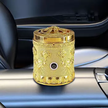 Курильница из сплава в подарок, функция автоматического отключения, держатель для спальни и СПА Copper Red