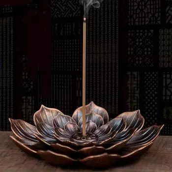 Курильница Lotus Buddha — идеально подходит для украшения дома, комнаты, стола — усилит аромат вашего дома