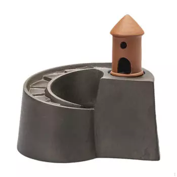 Курильница с обратным потоком, подарочный акцент, настольная статуэтка, держатель для конуса