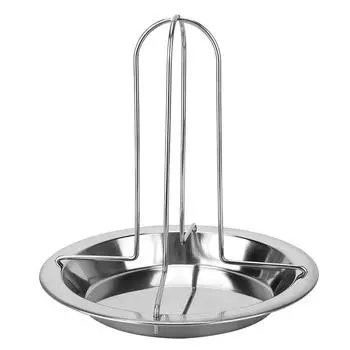 Куриная тарелка на гриле, стойка для жарки курицы, подставка для гриля, инструменты для гриля, углеродистая сталь, кухонные уличные инструменты для барбекю