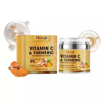 Куркума Коллаген Омолаживающий Крем Против Морщин Увлажняющий Повышающий Эластичность Устраняющий Морщины Восстанавливающий Крем Мгновенного Действия Против Морщин