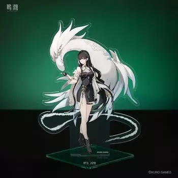 KURO GAMES Narushio Acrylic Stand Shiraiba Height 105 x 134mm Acrylic Body approx. 164mm, Base Approx.